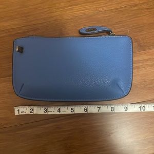 Joy Susan Blue Leather Wallet**Never used**